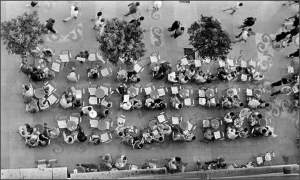 Acera de la Marina. Desde arriba
