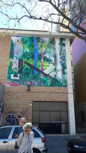 Arte urbano en el Soho.Jane's Walk Festival Málaga 2017. Foto R. Valseca